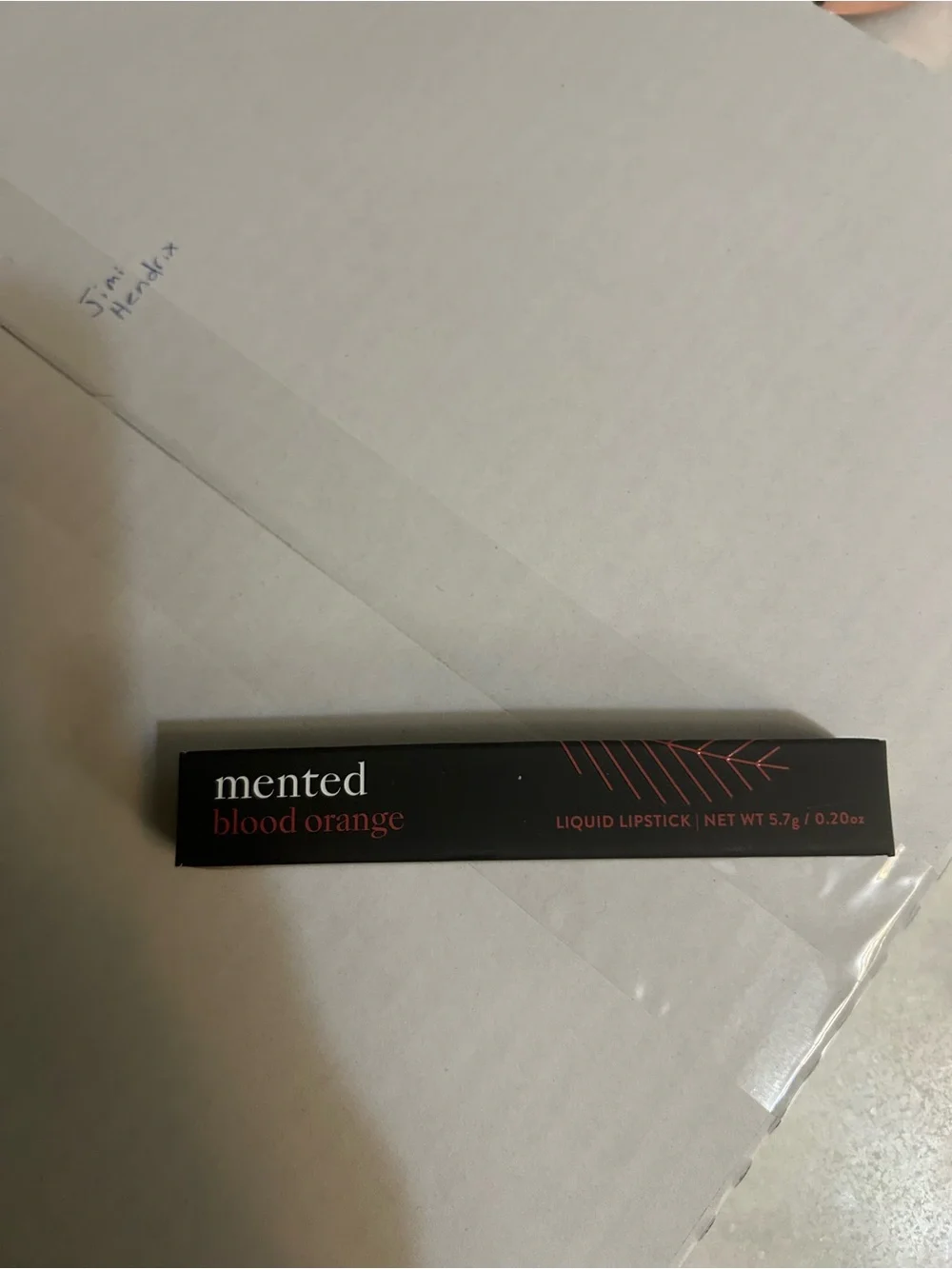 Mented Blood Orange Liquid Lipstick 5.7g/0.20oz new full size